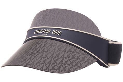 blue dior visor|christian Dior visor hat.